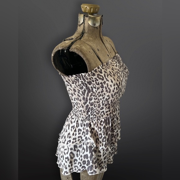 ⚡️CHASER⚡️ Leopard Print Cropped Tube Top - Picture 3 of 6